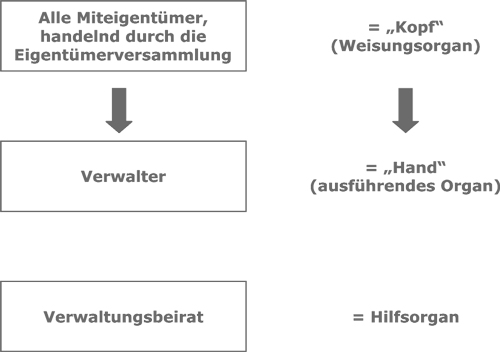 Struktur der Verwaltungorganisation